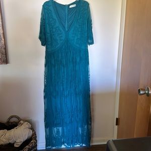 blue soul dresses Navy Cotton Sleeveless Maxi Dress - Casual Dresses main image 1